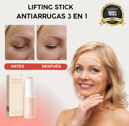 Lifting Stick Antiarrugas 3 en 1: Firmeza, Hidratación y Efecto Tensor SENSHIRA