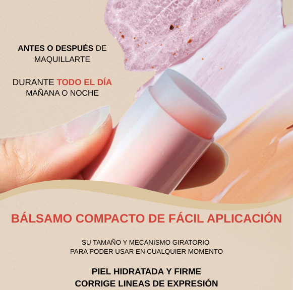 Lifting Stick Antiarrugas 3 en 1: Firmeza, Hidratación y Efecto Tensor SENSHIRA